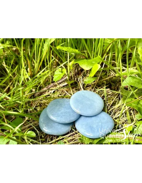 Pierre Plate Angélite Bleue - Univers Quantic Shop