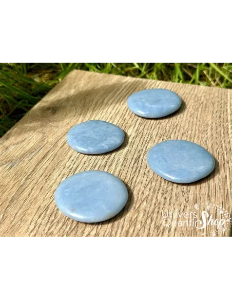 Pierre Plate Angélite Bleue - Univers Quantic Shop