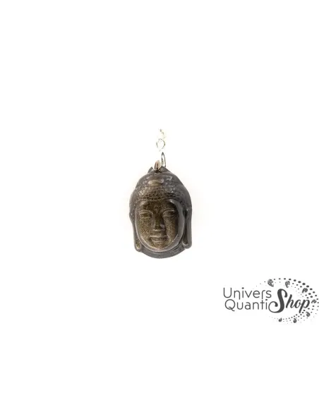 acheter pendentif boudhha en obsidienne dorée, qualité A+ sur fond blanc acheter pendentif boudhha en obsidienne dorée, qualité A+ sur fond blanc