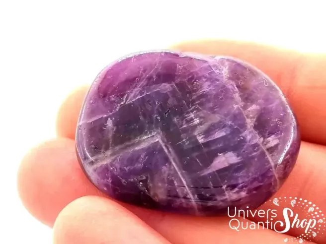 améthyste du brésil qualité A pierre plate
