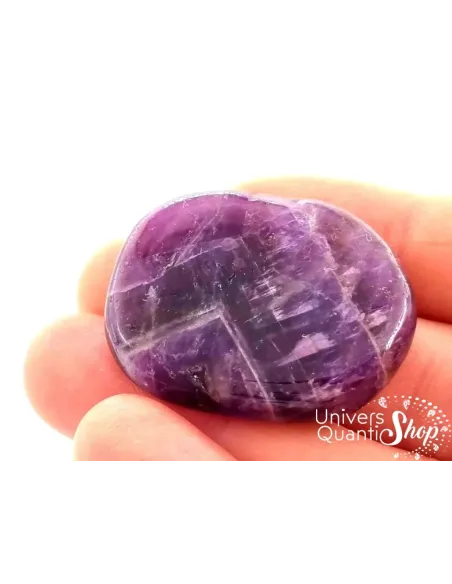 améthyste du brésil qualité A pierre plate