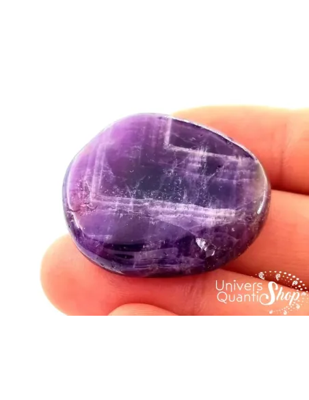 améthyste pierre plate violette lithothérapie