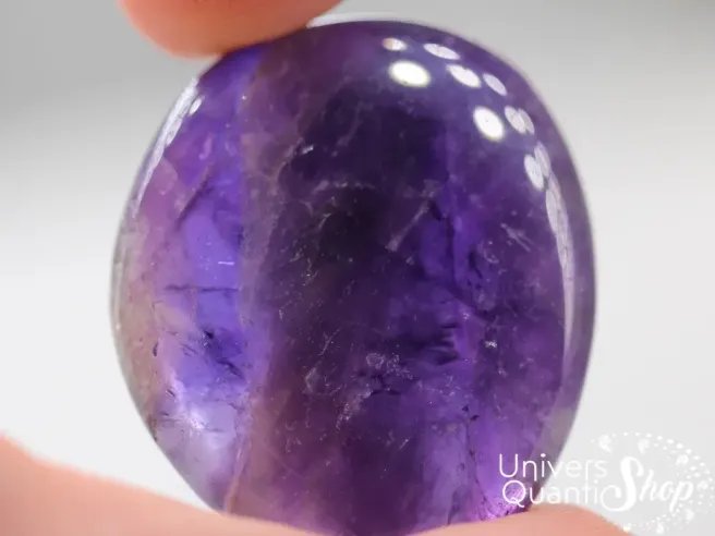 Pierre plate améthyste, pierre de sagesse qualité A