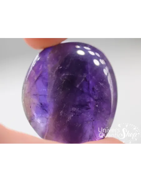 Pierre plate améthyste, pierre de sagesse qualité A