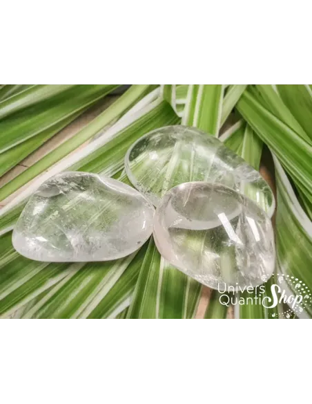 cristal de roche pierre roulée naturelle - univers quantic shop cristal de roche pierre roulée naturelle - univers quantic shop