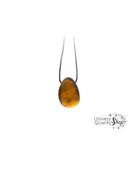Pendentif Oeil de tigre - Pierre de protection - Qualité A