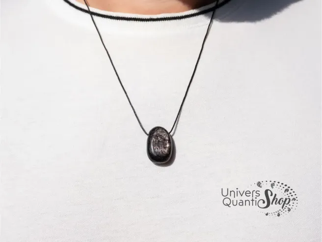 Pendentif Hypersthène - Pierre de protection spirituelle - Qualité A
