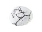 Howlite blanche pierre roulée