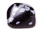 Pierre obsidienne flocon de neige, Univers Quantic Shop