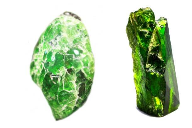Comment reconnaitre ma pierre verte ? diopside verte