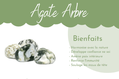 agate arbre bracelet les bienfaits 