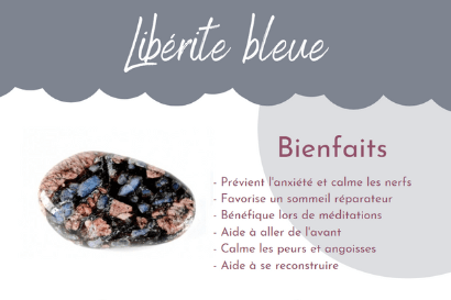 liberite bleue vertus