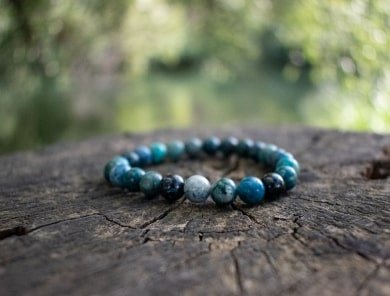 Bracelet chrysocolle enfant - Minéraux et Cristaux