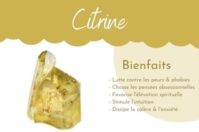 achat citrine naturelle, citrine naturelle signification