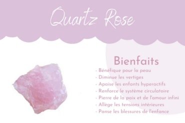 Quartz rose coeur - Pierre de l'amour - Univers Quantic Shop